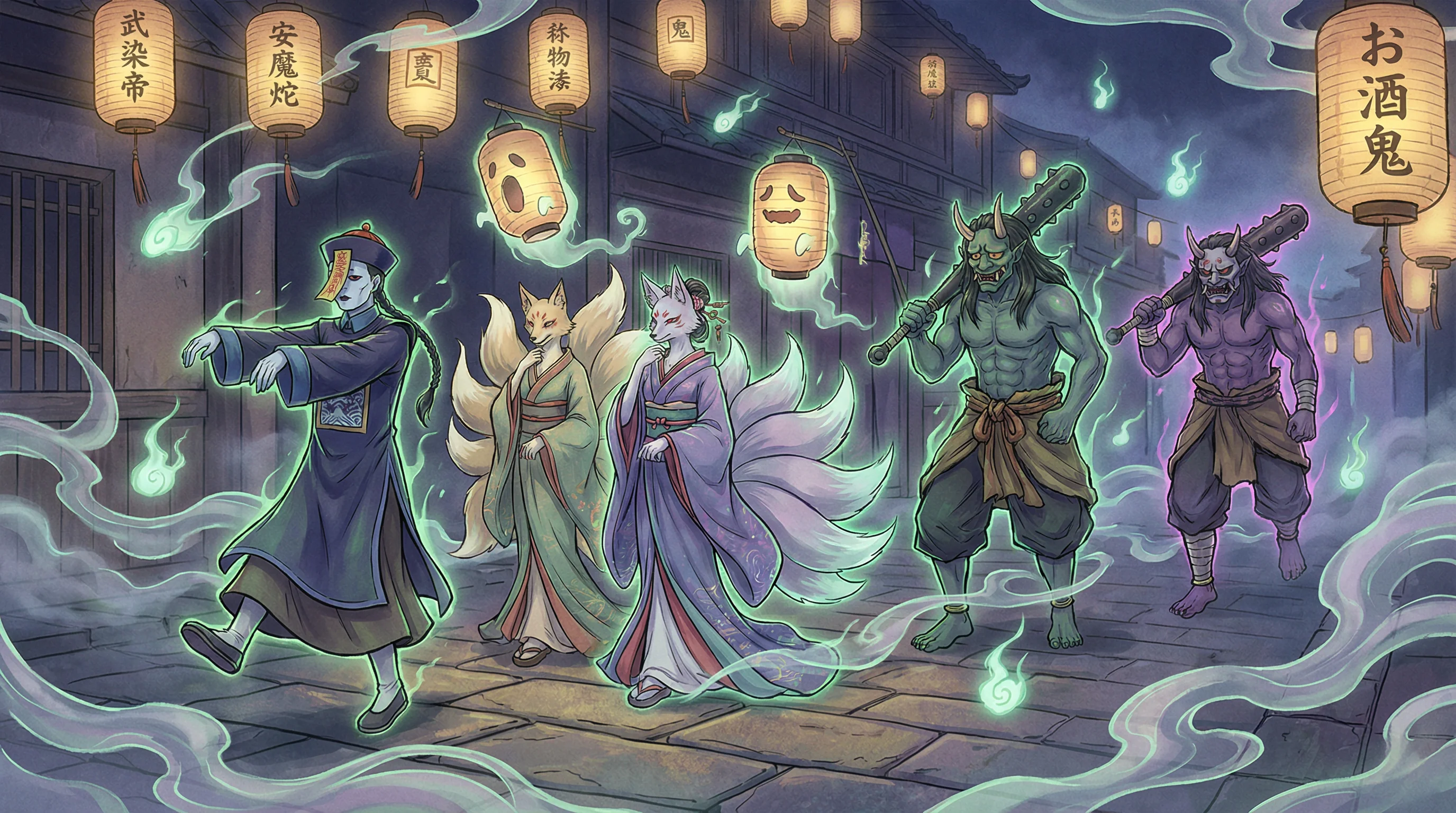 百鬼夜行 - 亚洲乱码高清午夜理论电影 中日鬼怪动漫